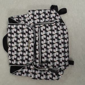 Bananafish Studio Kids Black Rainbow Unicorn Backpack Like New